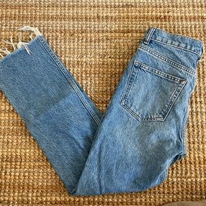 Reformation Cynthia High Rise Straight, Colorado